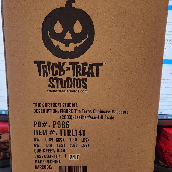 The Texas Chainsaw Massacre (2003) Leatherface 1:6 Scale Action Figure - Picture 2 of 8